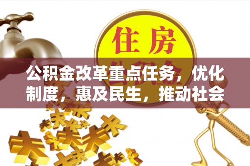 临泉公积金改革重点任务，优化制度，惠及民生，推动社会公平发展