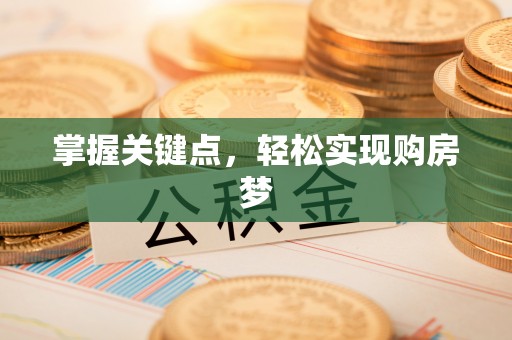 临泉掌握关键点，轻松实现购房梦