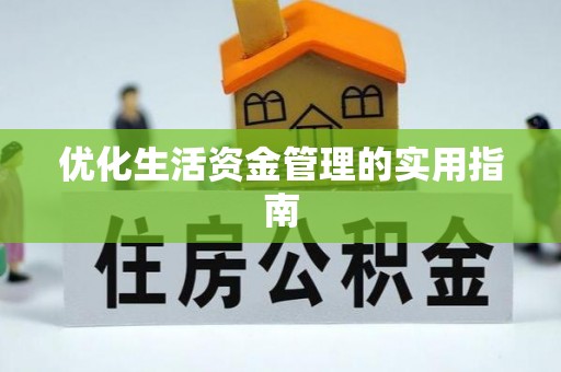 临泉优化生活资金管理的实用指南